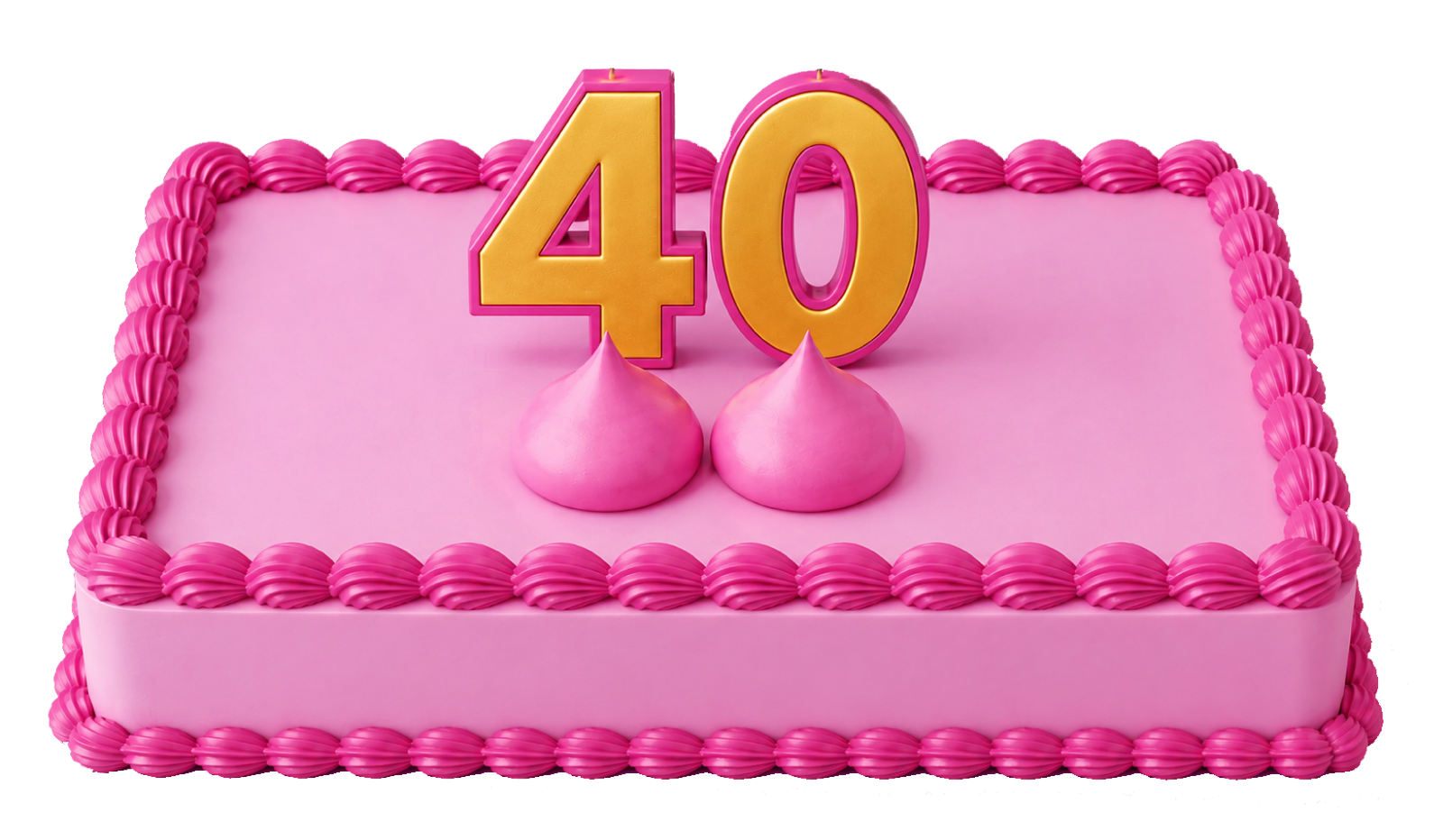40th Birthday Cake