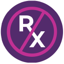 No Prescription Icon